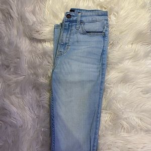 high waisted hollister jeans